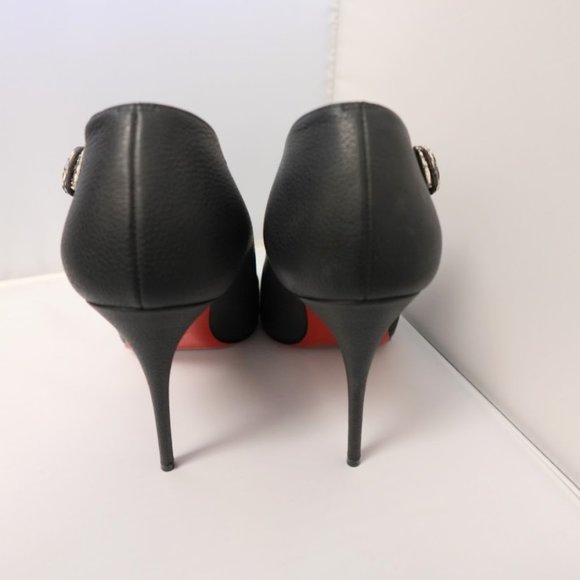 Christian Louboutin 100 Calf/Morphee/Watersnake Pumps - Picture 3 of 3